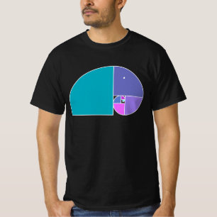 Goldene Ratio Elephant - Fibonacci Spiral 3 T-Shirt