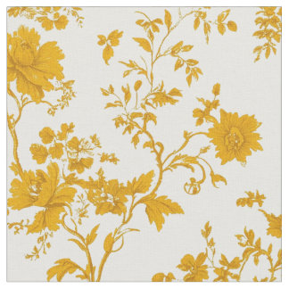 Goldene Rebe Toile Stoff