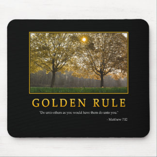 Goldene Regel Mousepad