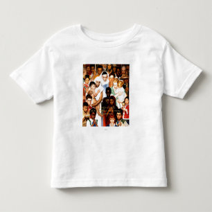 Goldene Regel von Norman Rockwell Kleinkind T-shirt