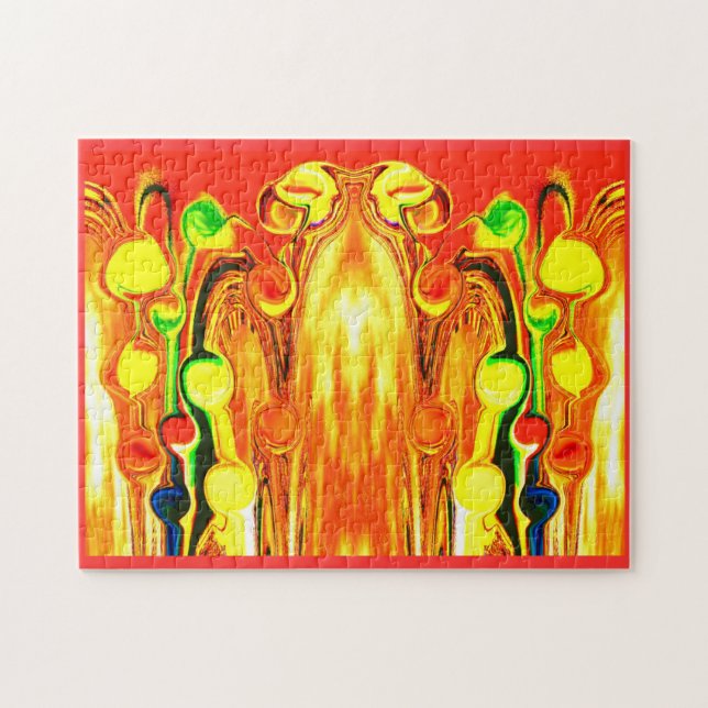Goldene Regenkunst (Horizontal)