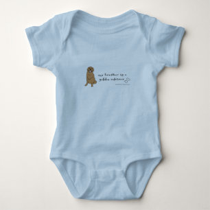 Goldene Retriever Baby Strampler