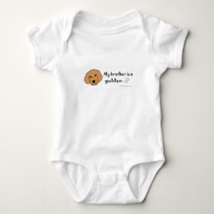 Goldene Retriever Baby Strampler