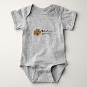 Goldene Retriever Baby Strampler