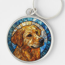 Goldene Retriever Glasarmatur