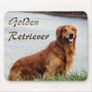 Goldene Retriever Kunst Mousepad