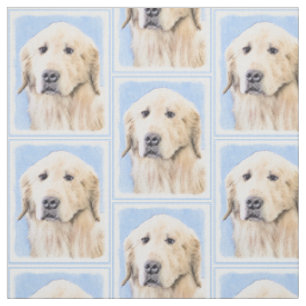 Goldene Retriever Malerei - Niedliche Original Dog Stoff