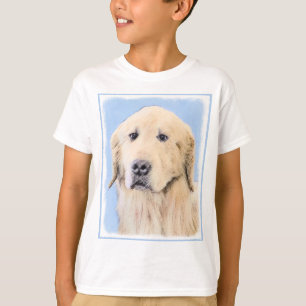 Goldene Retriever Malerei - Niedliche Original Dog T-Shirt