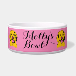 Goldene Retriever Pop Art Napf