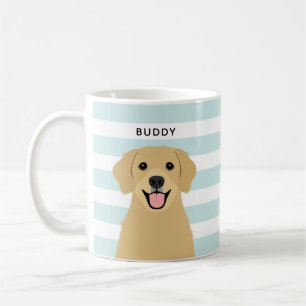 Goldene Retriever-Tasse Kaffeetasse