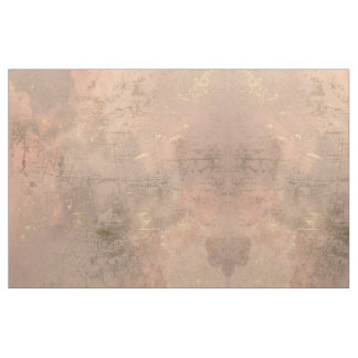 Goldene rosafarbene Marmorplatte Goth Print Fabric Stoff