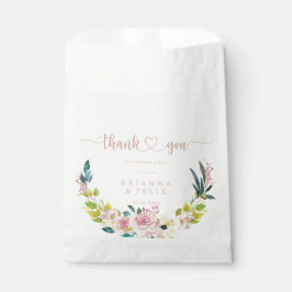 Goldene Rose Frühlingsflora Vielen Dank für Ihre H Geschenktütchen