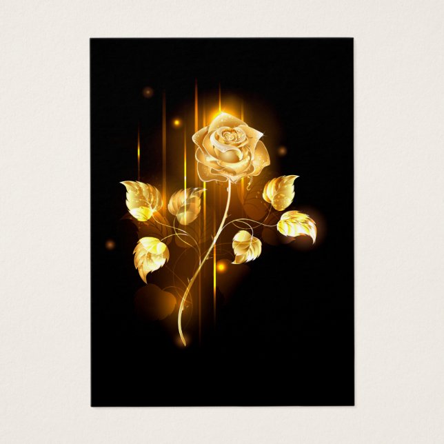 Goldene Rose (goldene Rose) (Vorderseite)