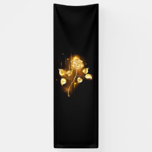 Goldene Rose (goldene Rose) Banner