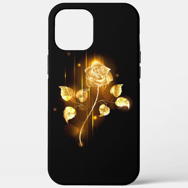 Goldene Rose (goldene Rose) Case-Mate iPhone Hülle (Rückseite)