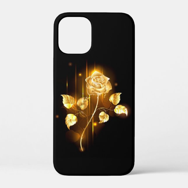 Goldene Rose (goldene Rose) Case-Mate iPhone Hülle (Rückseite)