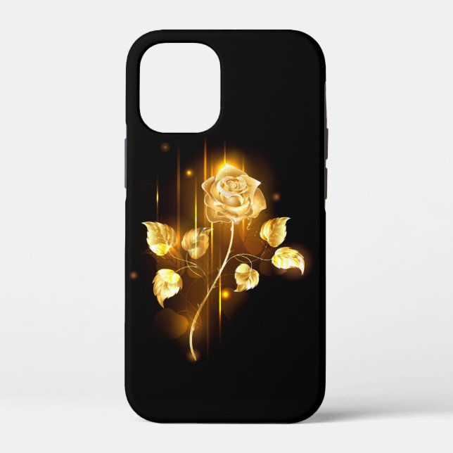 Goldene Rose (goldene Rose) Case-Mate iPhone Hülle (Rückseite)