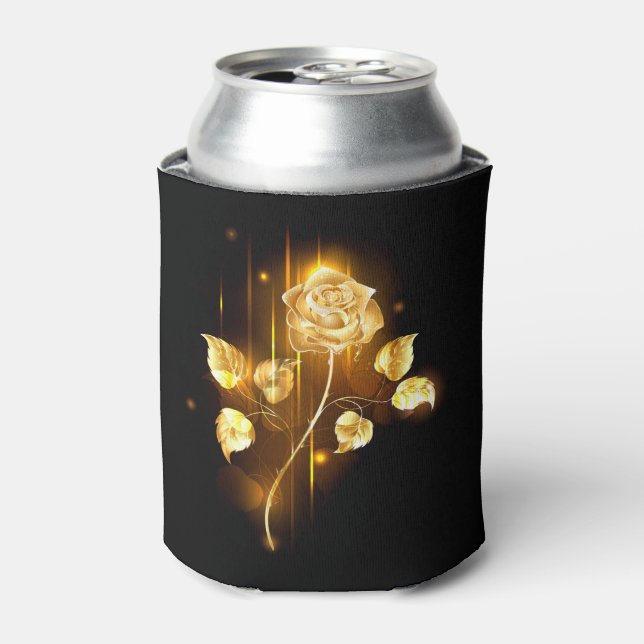Goldene Rose (goldene Rose) Dosenkühler (Kanne Vorderseite)