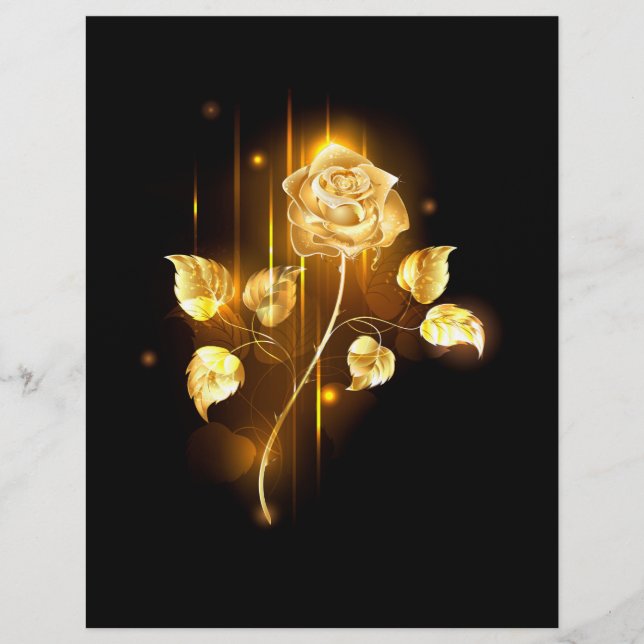 Goldene Rose (goldene Rose) Flyer (Vorne)