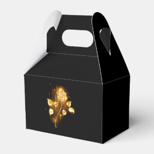 Goldene Rose (goldene Rose) Geschenkschachtel