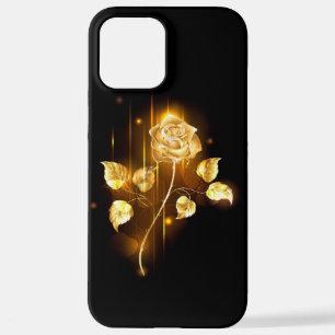 Goldene Rose (goldene Rose) iPhone 12 Pro Max Hülle
