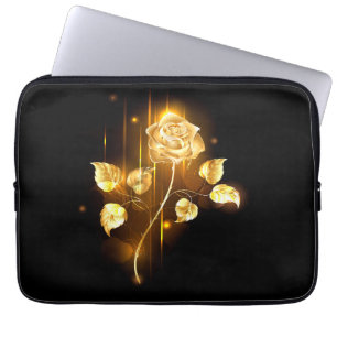 Goldene Rose (goldene Rose) Laptopschutzhülle