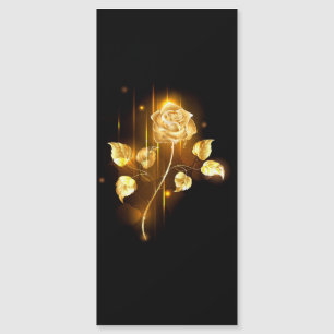 Goldene Rose (goldene Rose) Magneteinladung