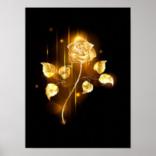 Goldene Rose (goldene Rose) Poster