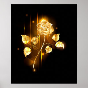 Goldene Rose (goldene Rose) Poster