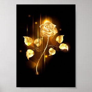 Goldene Rose (goldene Rose) Poster
