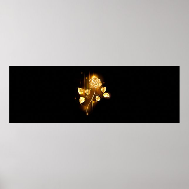 Goldene Rose (goldene Rose) Poster (Vorne)