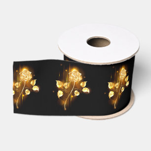 Goldene Rose (goldene Rose) Ripsband