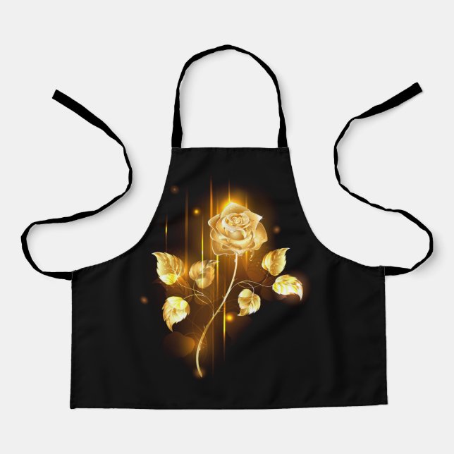 Goldene Rose (goldene Rose) Schürze (Vorderseite)