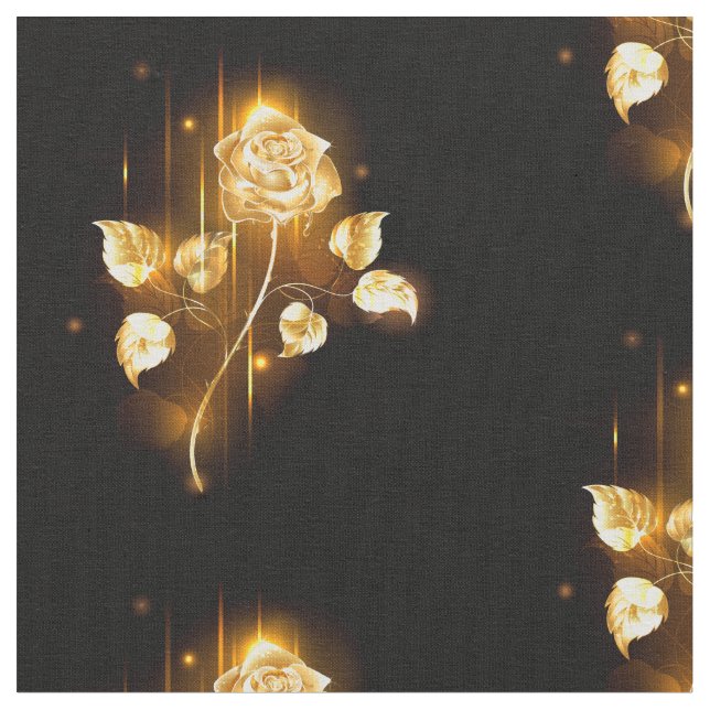 Goldene Rose (goldene Rose) Stoff (Nahaufnahme)