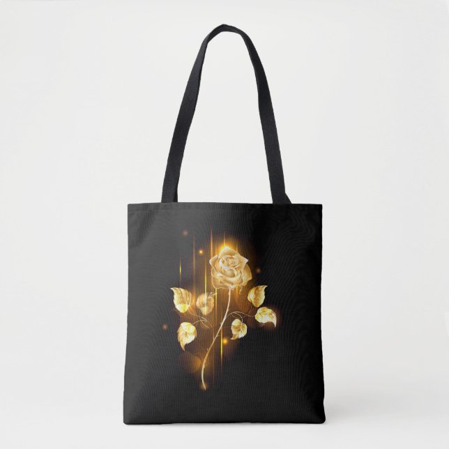 Goldene Rose (goldene Rose) Tasche (Vorderseite)