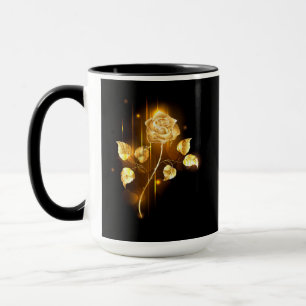 Goldene Rose (goldene Rose) Tasse