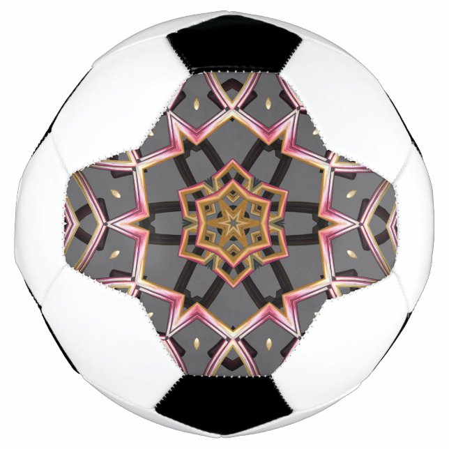 Goldene Rosette Fußball (Vorderseite)