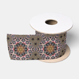 Goldene Rosette Satinband