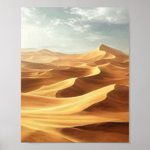 Goldene Ruhe: Der ewige Rhythmus der Stille Poster