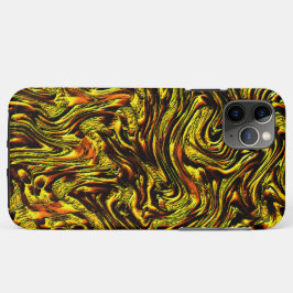 Goldene rustikale Textur mit dunklen Linien und or Case-Mate iPhone Hülle