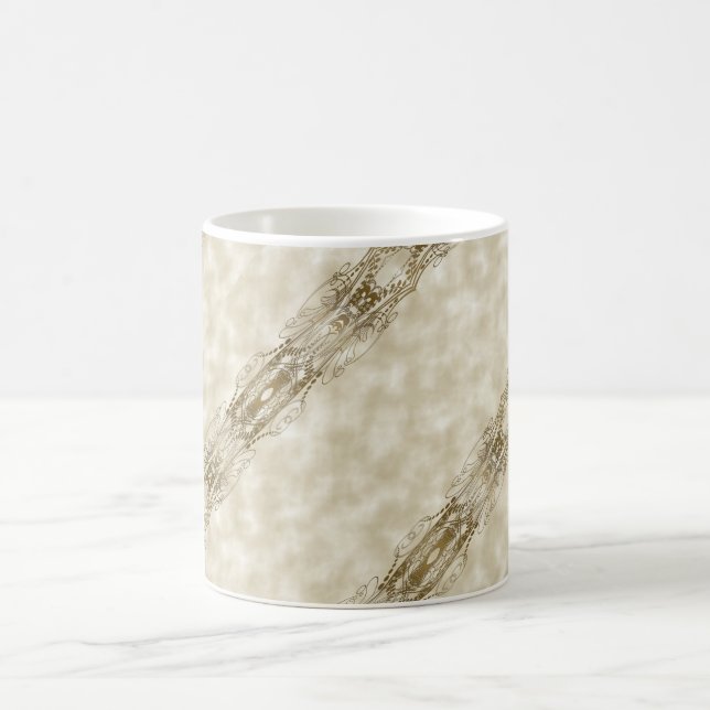 Goldene Säulen Kaffeetasse (Mittel)