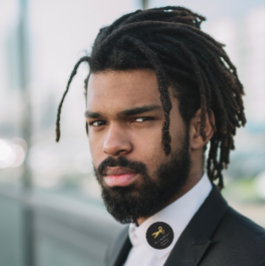 Goldene Schere Logo-Haartrockner Stylist Schwarz Runder Aufkleber