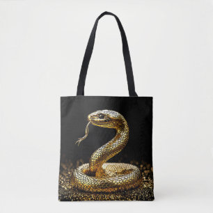 Goldene Schlange Tasche