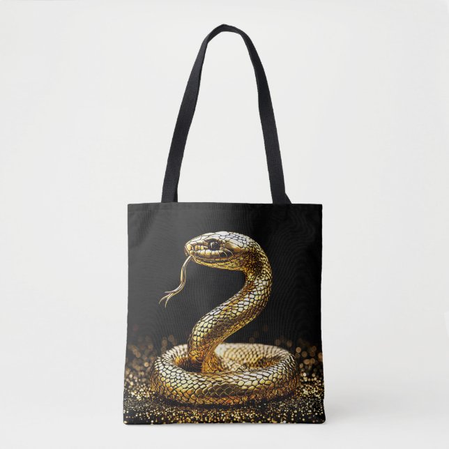 Goldene Schlange Tasche (Vorderseite)