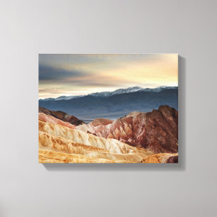 Goldene Schlucht am Sonnenuntergang Leinwanddruck