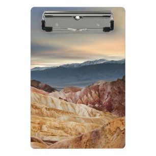 Goldene Schlucht am Sonnenuntergang Mini Klemmbrett