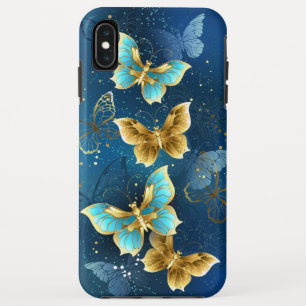 Goldene Schmetterlinge Case-Mate iPhone Hülle