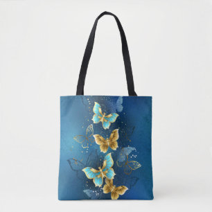 Goldene Schmetterlinge Tasche