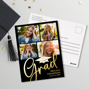Goldene Script Abschluss - Einladung zur FotoColla