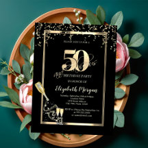 Goldene Sequins, Weinglas Flasche 50. Geburtstag